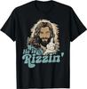 Er ist Rizzin Lustig Süß Jesus Hase Ostern Christliche Männer Jungen T-Shirt