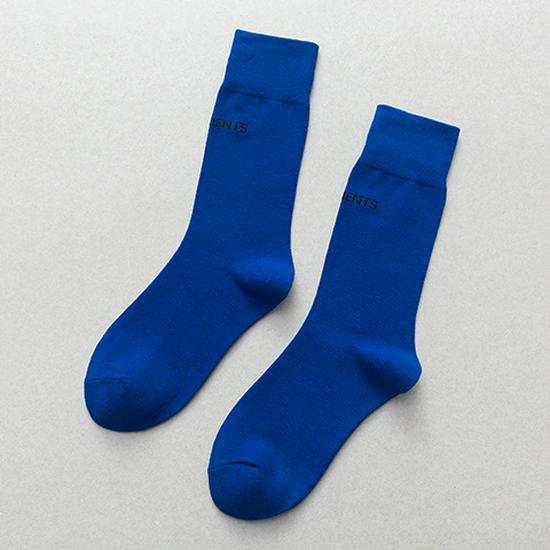 Zhuji Women's Korean Style Letter Print Mid-Calf Socks - Trendy College-Style for Spring and Autumn