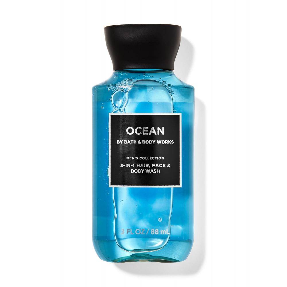 

Гель для тела Bath Body Works Ocean Travel Size, 3 жидких унции, 88 мл