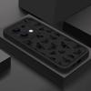Fashion Black Butterfly Pattern Case For Xiaomi 13T 11T Pro Poco F6 X6 Redmi Note 13 12 11 Pro 10 Frosted Shockproof Soft Silicone Phone Cover