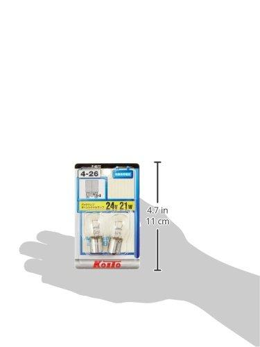 KOITO (Koito Seisakusho) Normal Bulb 24V 21W P21W Light Color: