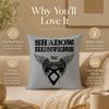 TV S-ShadowhuntersS Cushion Cover Double-Sided Printed Pillow Cover Hypoallergenic Dust-Mite Proof