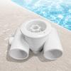 Universal Pool Water Jet Nozzle With Multiple Angles Adjustment Rotatable Pool Massage Nozzle for Swimming Pool