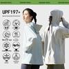 Unisex Hooded Ice Silk Sun Protection Jacket: Skin-Friendly, Breathable, Lightweight, and Cool.