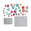 Easy Release Silicone Mold for Jewellery Decorative Keychains Making Mold Epoxy Resin Earrings Pendant Ornament Mould
