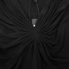 GIORGIO ARMANI 3KAA71 AJZWZ 20 Years Drape Sleeveless Dress dress 40 blackUsed