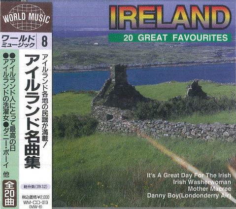

CD VARIOUS Ireland 20 Great Favourites WMCD013 HUGHES LEISURE 1997 Australia Obi World Music Used