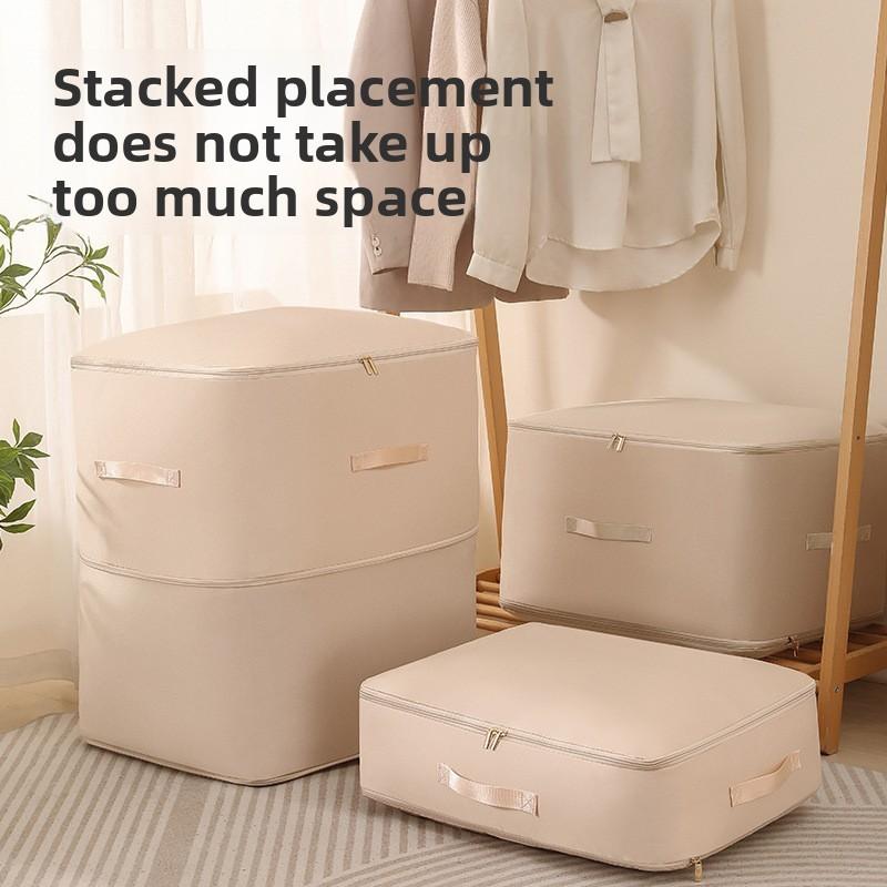 Modern Cotton Compression Storage Bag For Clothes And Bedding In Bedroom Use