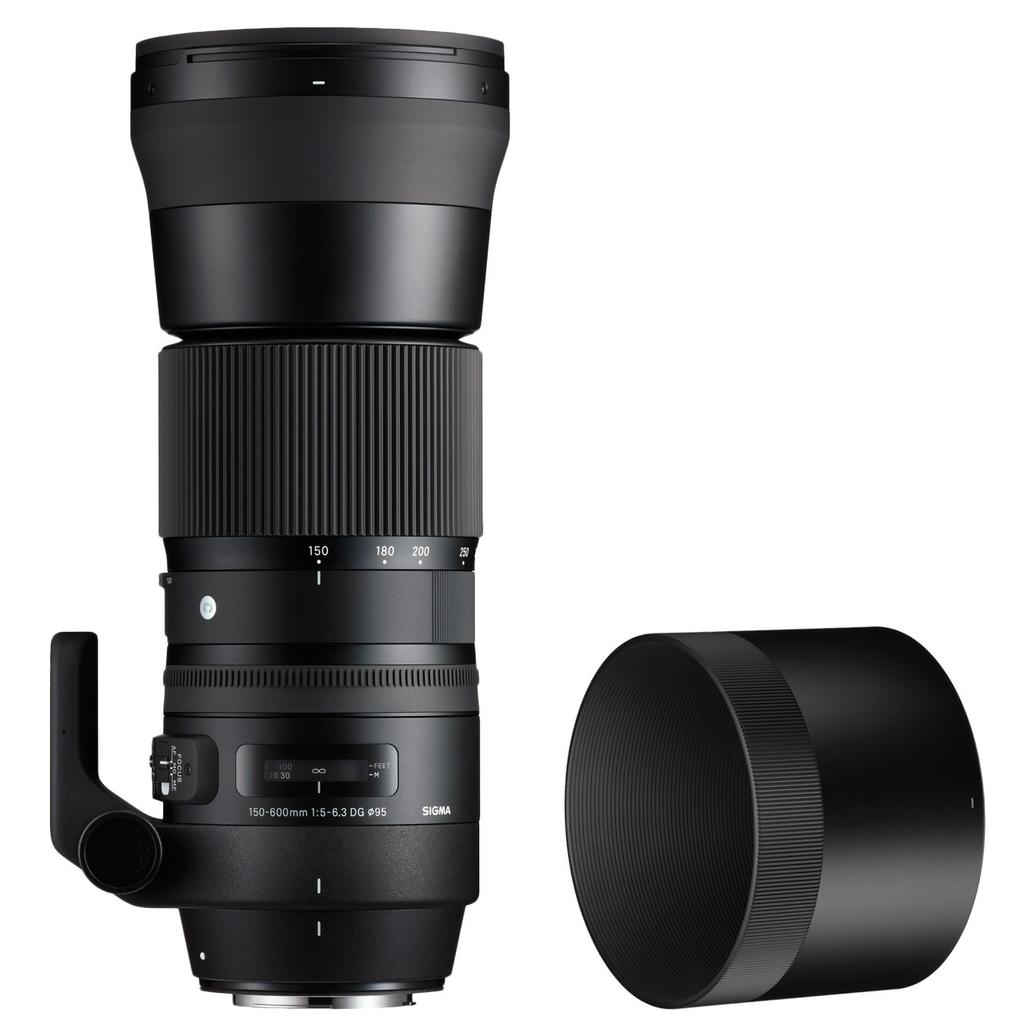 Sigma DG OS HSM Lens for Nikon SLR Cameras 150-600mm F5-6.3 F-Mount Full-Frame (Contemporary)