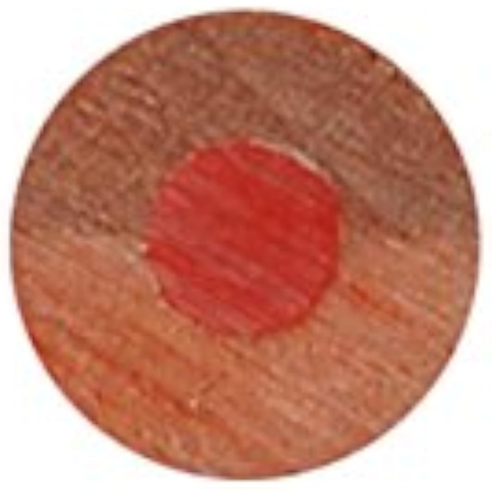 Mitsubishi K2667 Pencil, Vermilion, 2 Colors