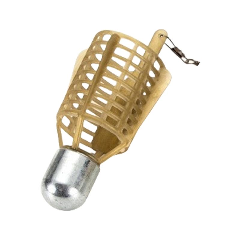 

Fishing Baits Feeder Lures Holder Trap Fishing Cage Basket Baits Cage with Iron Head Fishing Tool Accessories Easy to Use