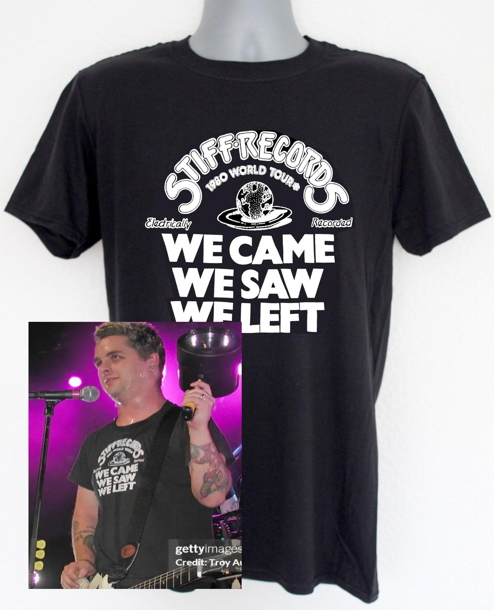T-shirt design worn by Billie Joe Armstrong Green Day band t-shirt XL