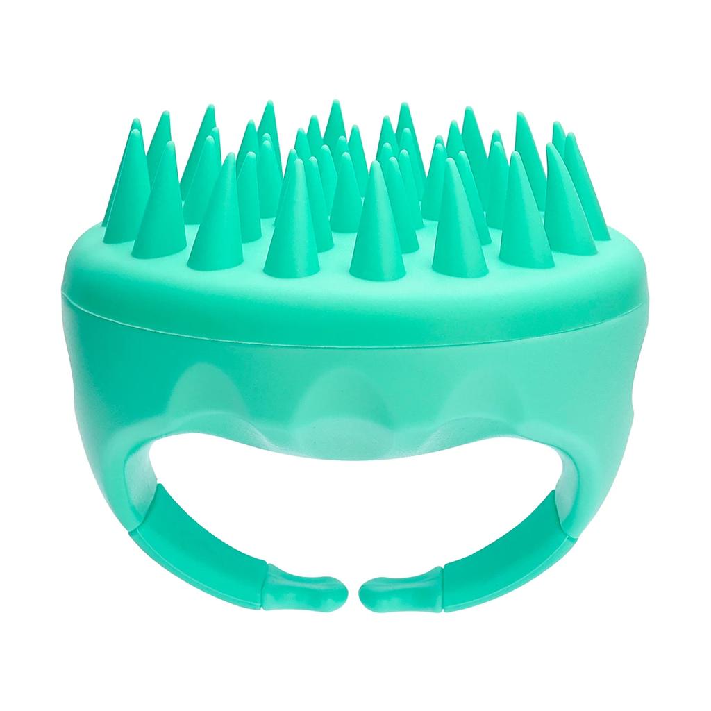 Silikon Kopfhautmassagegerät Tiefenreinigung Shampoo Bürste für juckende Kopfhaut & Professionelle Haarpflege Ätherisches Öl Shampoo Kamm
