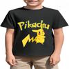 Pikachu Anime Kids Cotton T Shirt Summer 214Y Casual Daily Children Top Hot Sale