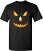Scary JackoLantern Face T-shirt