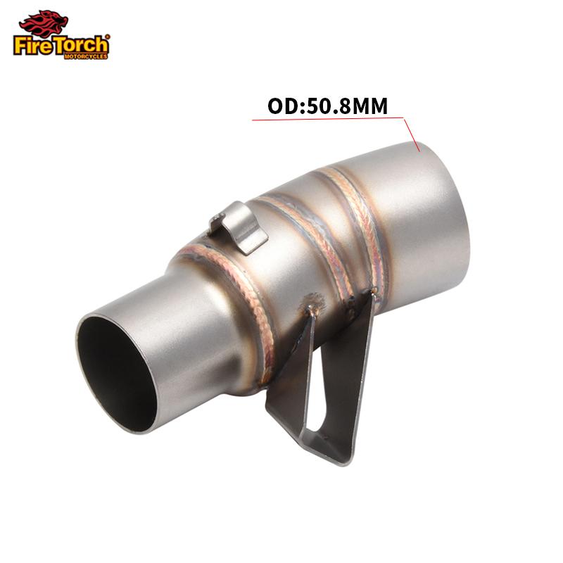 

Slip On For Honda X-ADV 750 X ADV750 XADV 750 Motorcycle Exhaust Espace Moto Full System Front Pipe Connect Original Muffler Mid Link Pipe
