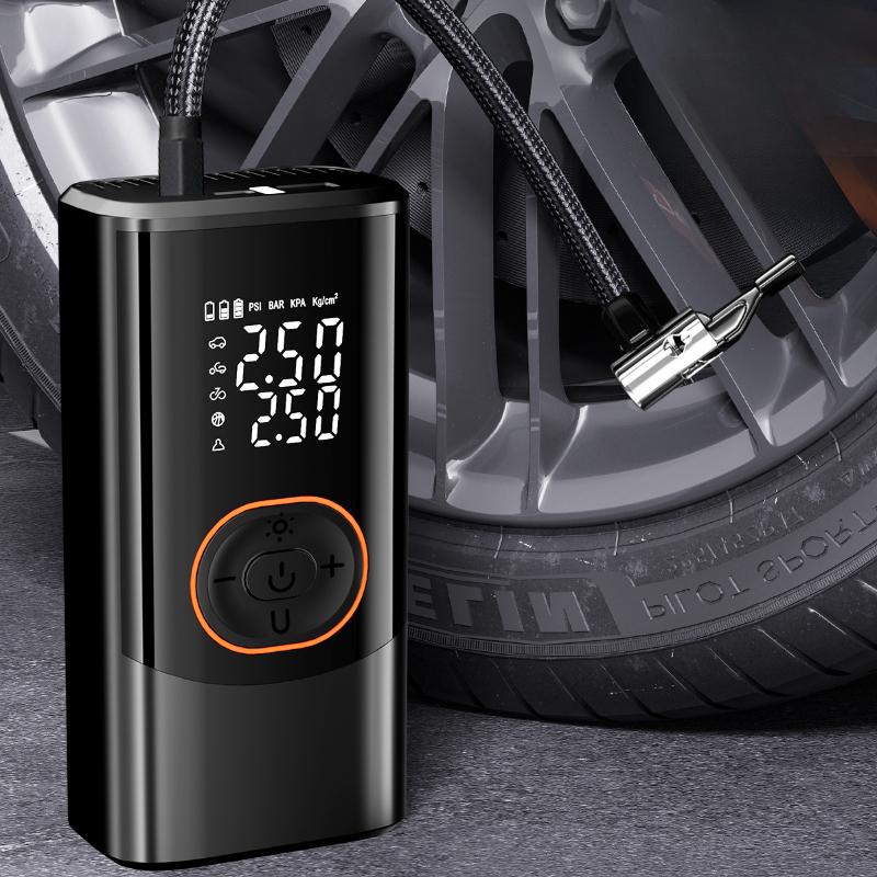 1Pc Dedicated Wireless Car Air Pump Electric Smart Portable Car Off-road Bicycle Tire Air Pump