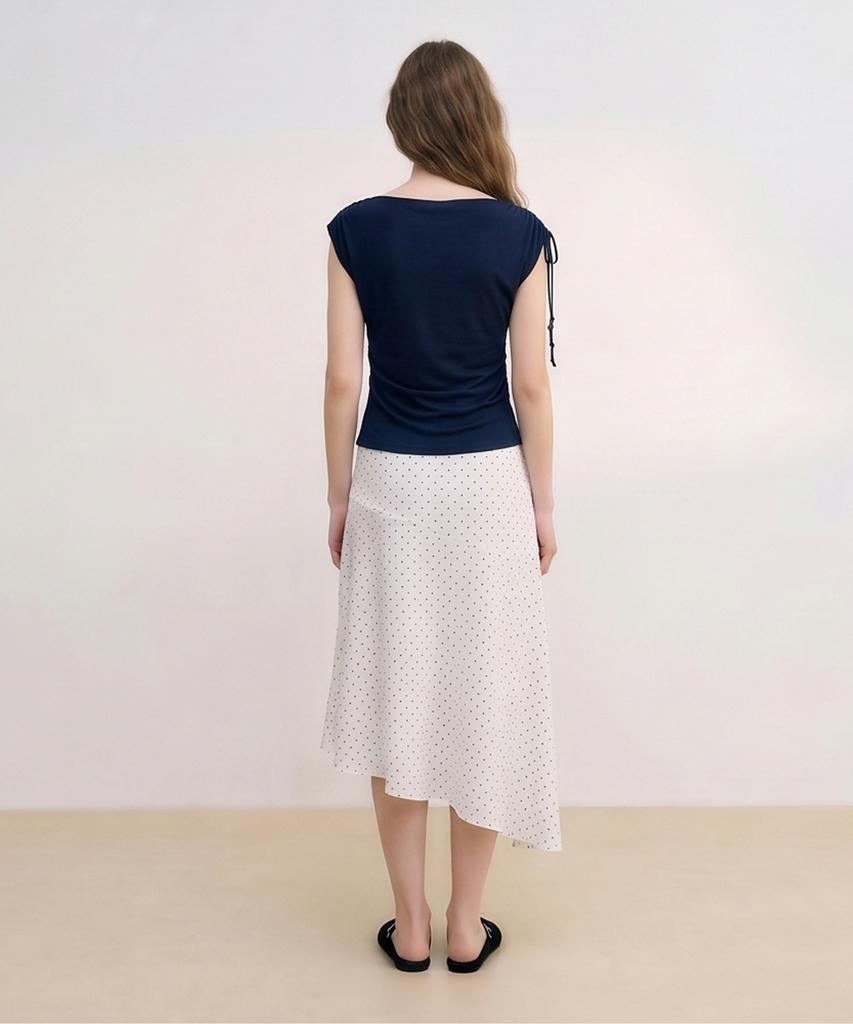 JUCYJUDY Asymmetrical Off-Shoulder T-Shirt J1Ts329A