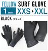 FELLOW Surf 1mm Warm Brushed Surfing Wetsuit Gloves for Men and Japanese Dry Size L Gloves, Women, Standard, Water-Resistant, Heat-Storing,