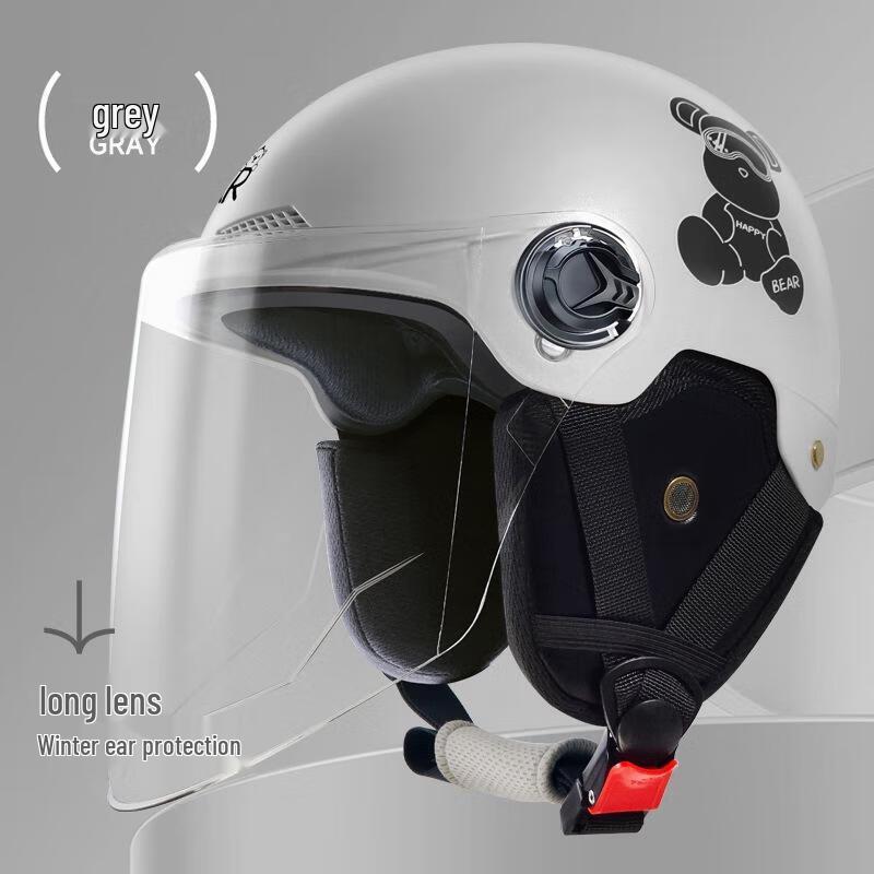 JINGRX All-Season 3C Certified Motorcycle & Electric Vehicle Helmet