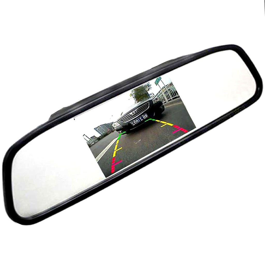 5" Car Mirror Monitor for Car Parking System RCA Input DVD/Media Player