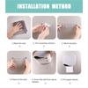Punch-free Toilet Paper Holder Box Waterproof Storage Toilet Paper Storage Rack Paper Towel Kitchen Bathroom Storage Box