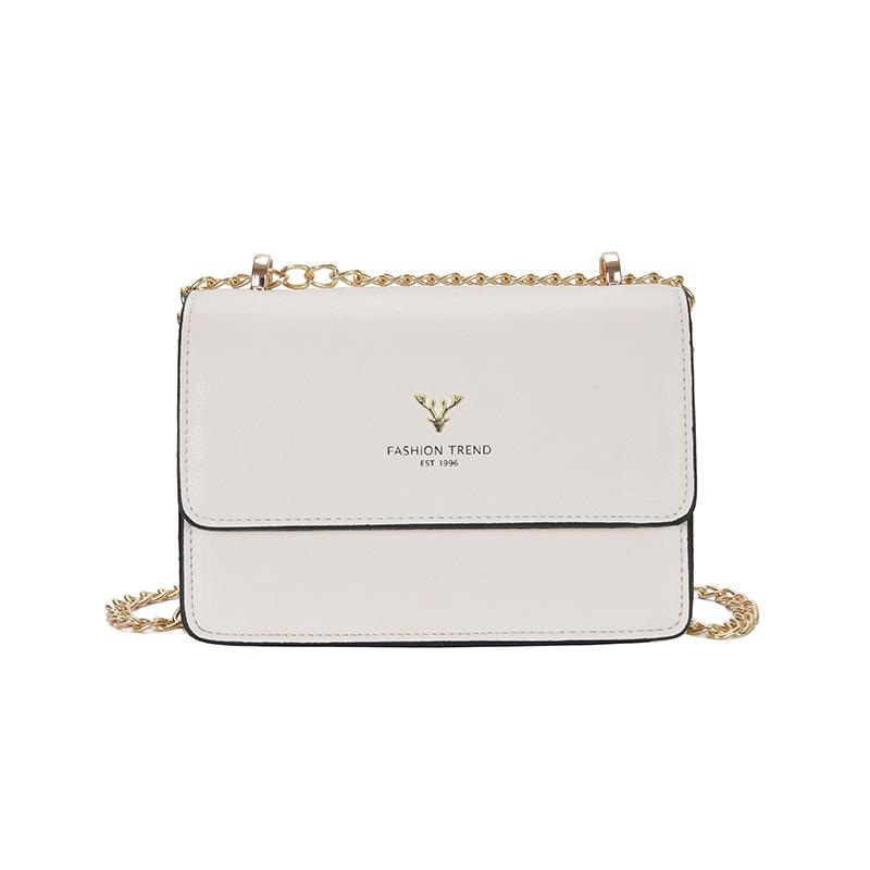 New fashion shoulder bag simple design messenger bag chain women's bag ic small square bag