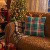 Festive Cushion Pillowslip Plaid Throw Pillow Cover Christmas Pillow Cover  Home Decor
