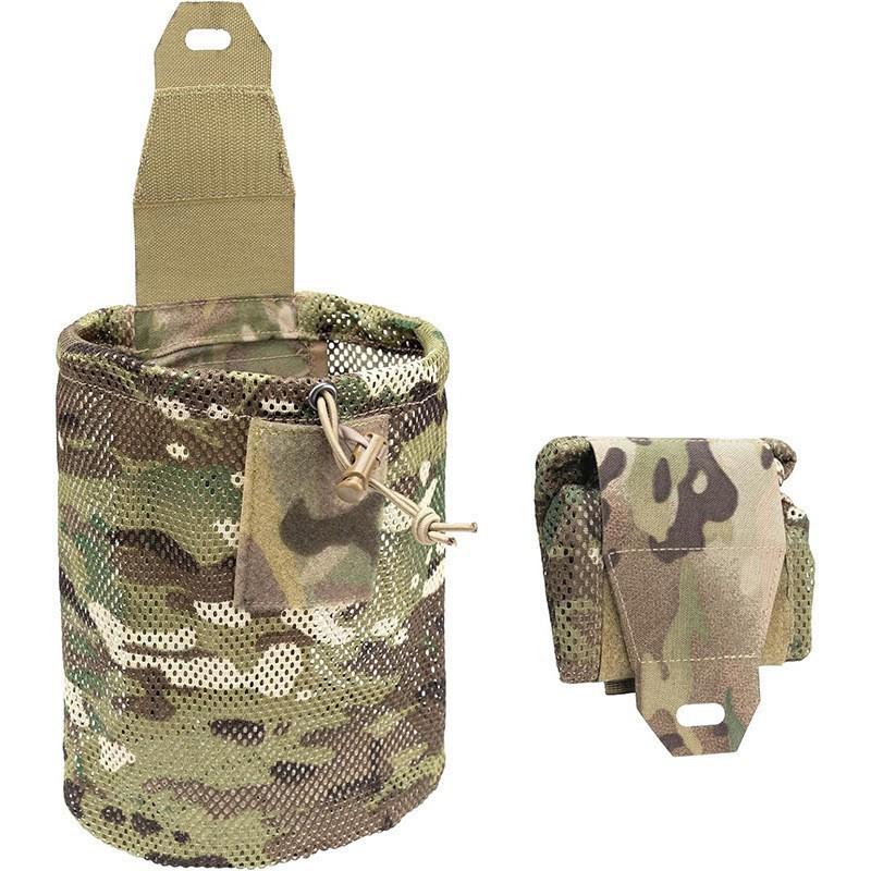 

Tactical MOLLE Mesh Waist Bag for Outdoor Storage Khaki