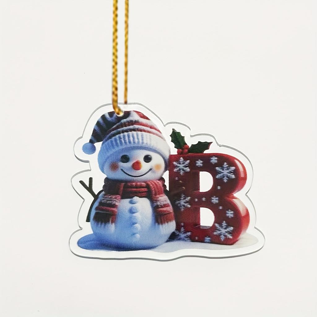 Christmas Decoration Pendant Christmas Tree Tag Theme Party Crafts Ornament