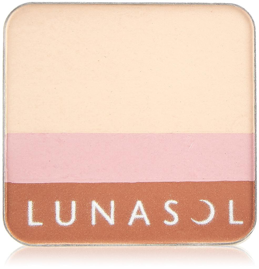 LUNASOL Summer Contouring Face Blush EX01 Natural Terracotta Pressed Powder 11g &