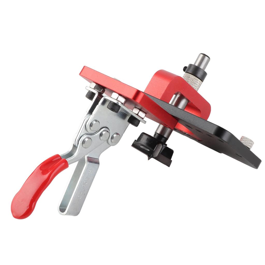 Concealed Hinge Jig 35mm Door Hinge Hole Drilling Guide Drill Bit Kit Set for Woodworking