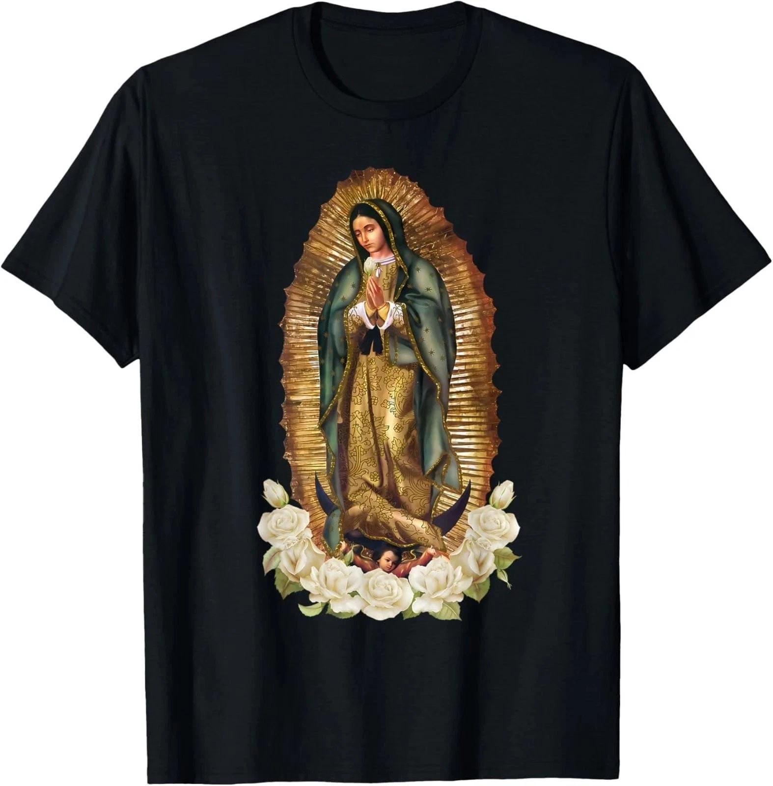 Our Lady Of Guadalupe Virgin Mary Catholic Saint Graphic Tee 2XL