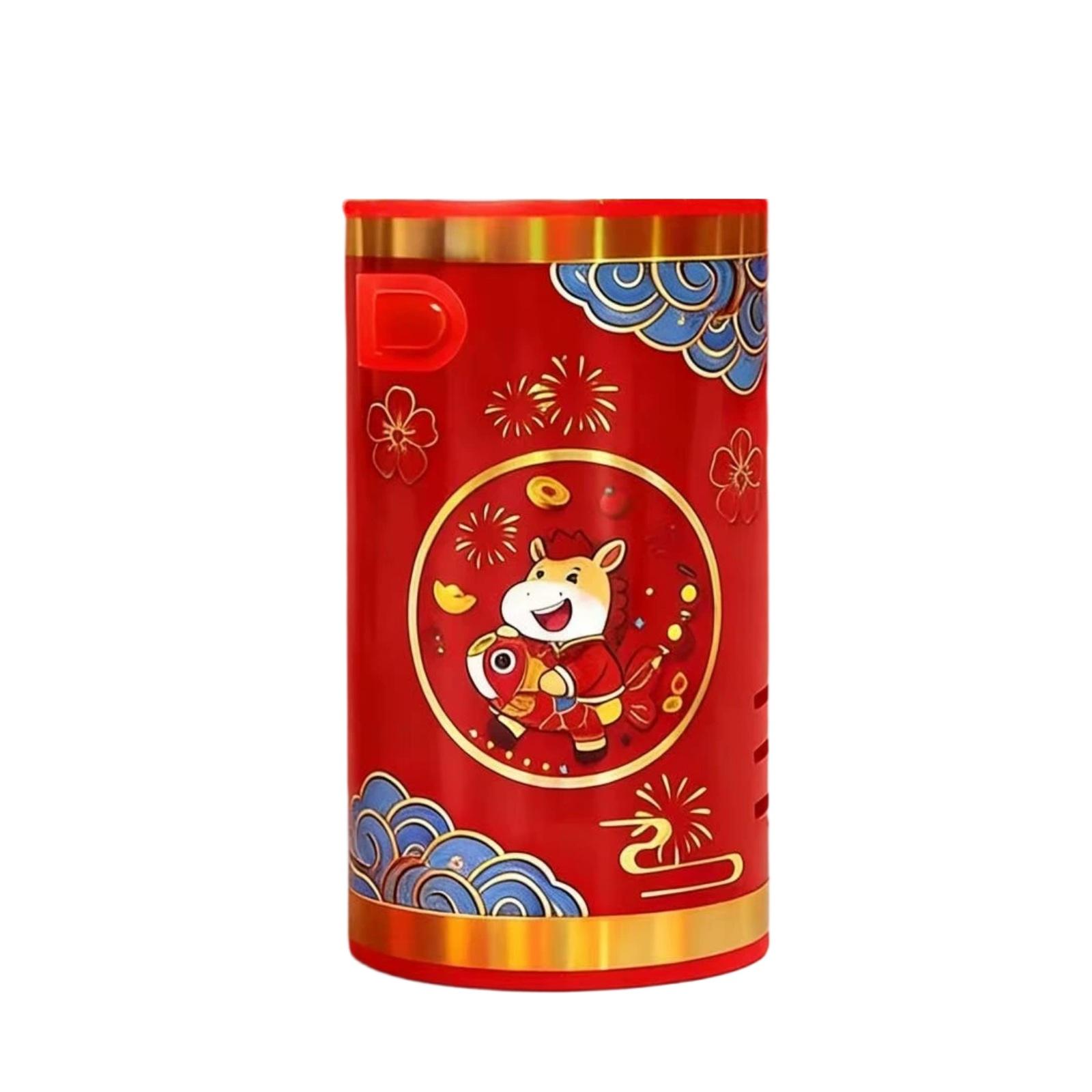 

New Year Sparkler Toy - Rechargeable LED Firework Toy With Remote Control, Safe Festival Decor For Kids & Home One Size