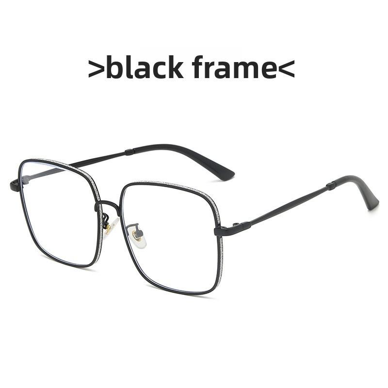 New Spring Classic Metal Frame Eyeglasses With Antiblue Light For Men And Women