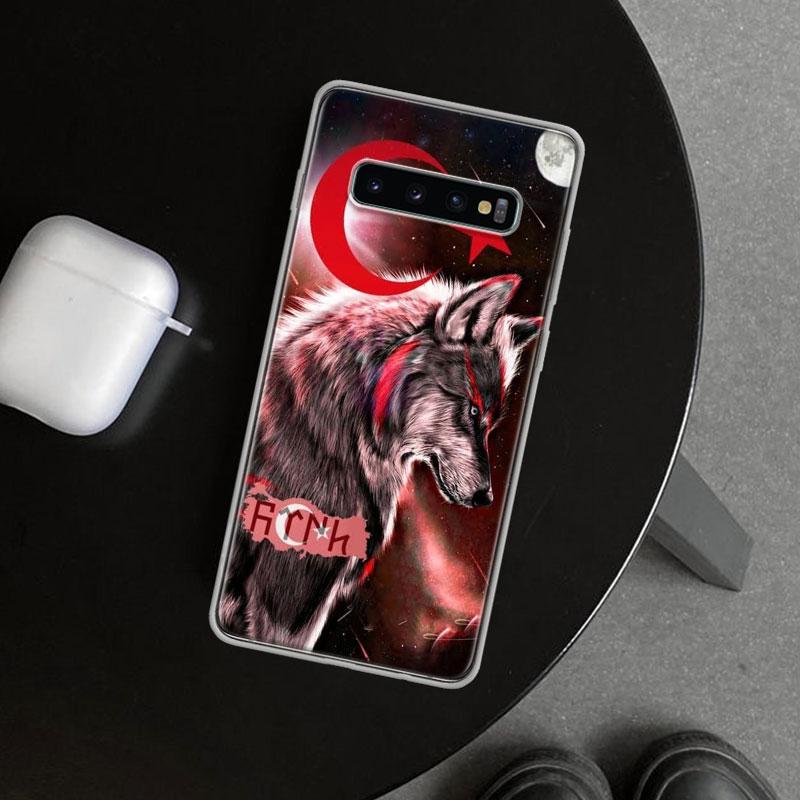 Turkey Turkish Flag Phone Case Cover for Samsung Galaxy S26 S25 Edge S24 S23 Ultra S22 Plus S21 FE S20 + Art Customized Fundas G
