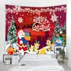 Santa Claus kamin geschenk wandbehang tapisserie Weihnachten baum schlafzimmer wohnzimmer schlafsaal urlaub dekoration tapisserie