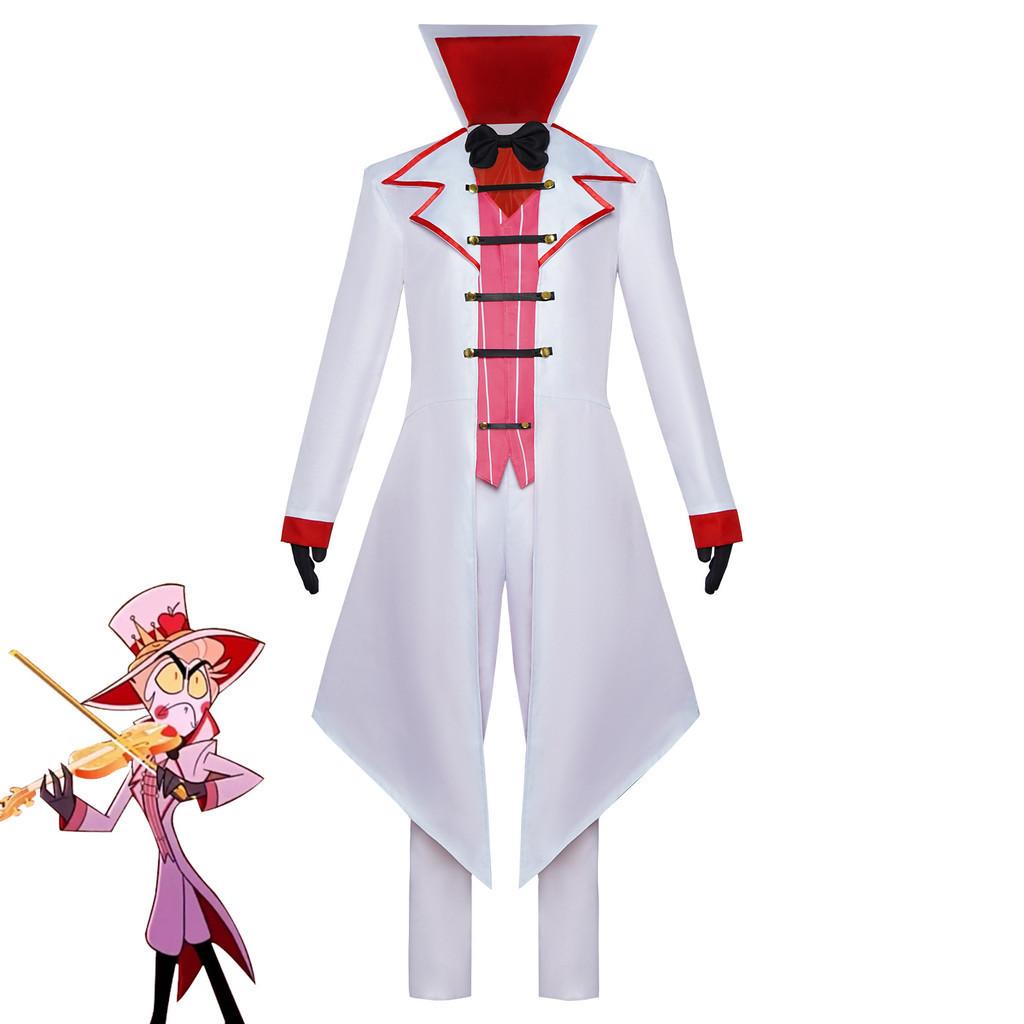 Hazbin Hotel Lucifer Cosplay Costume Men's Devil King Lucifer Cosplay Outfit