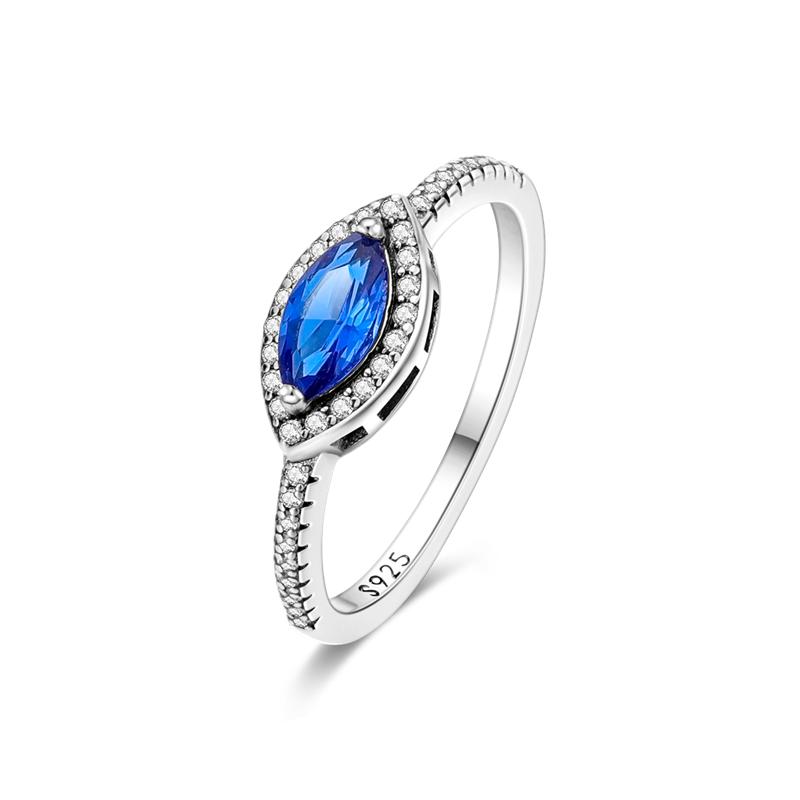 Authentic Copper Ring for Women Zircon CZ Horseshoe Butterfly Geometric Finger Ring Copper Authentic Jewellery