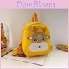 Childrens Cartoon Backpack With Breathable Canvas Material For Kindergarten Kids