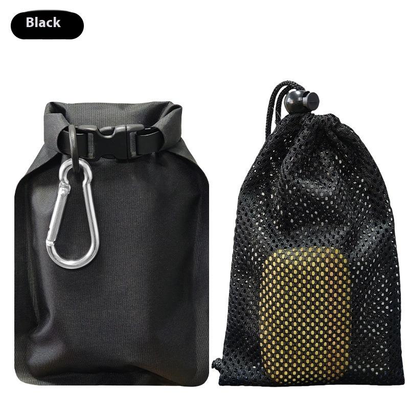 

Soap Bar Case Dish Bathroom Sealed Waterproof Tableware Soap Holder Multi-Functional Travel Storage Bag For Outdoor Travel чёрный