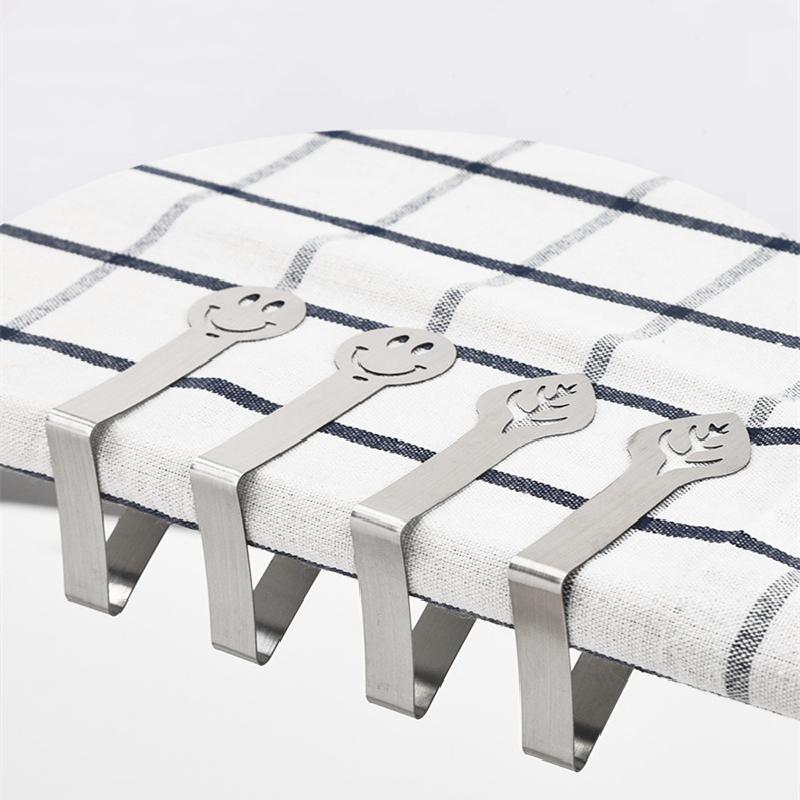 Stainless Steel Table Cloth Clip Wedding Picnic Table Cover Clip Holder Tablecloth Stable Clips for Restaurant Fixed Clip