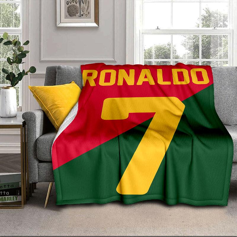Ronaldo's Number Seven Portable Blanket/Soft Blanket Bedding Blanket Suitable for Travel Camping Living Rooms Offices Sofas Fan Gifts