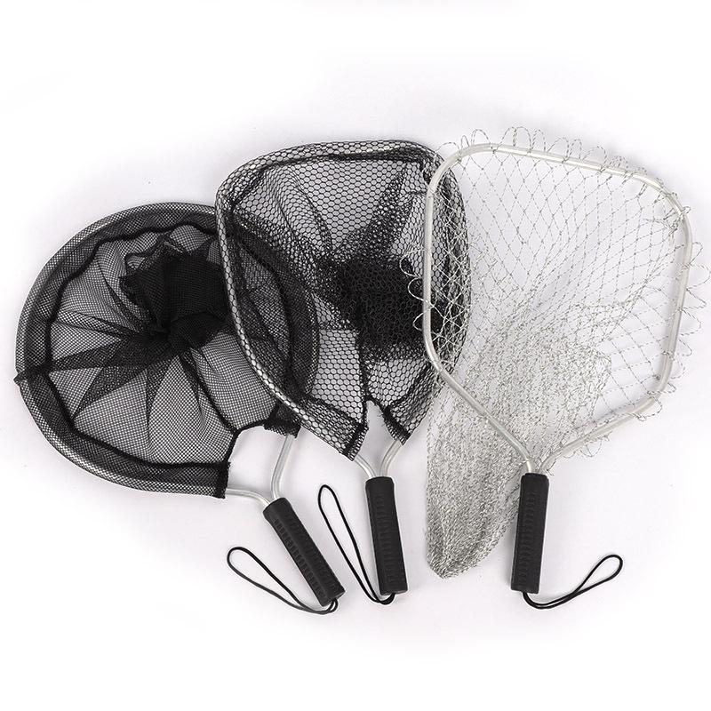 Lure Landing Net: Lightweight Mesh Raft Fishing Handheld Net