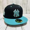 [USED] Goku NEWERA New York Yankees 59FIFTY Turquoise Blue