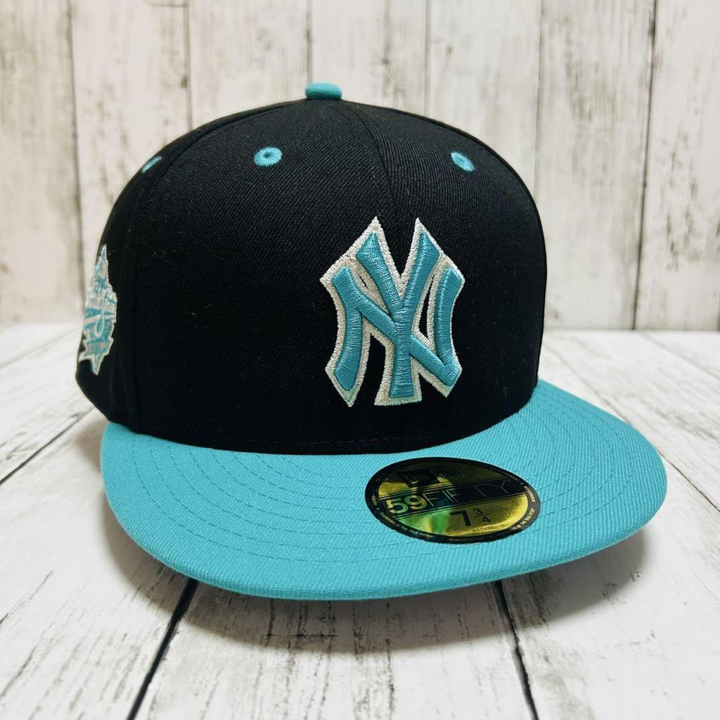 [USED] Goku NEWERA New York Yankees 59FIFTY Turquoise Blue