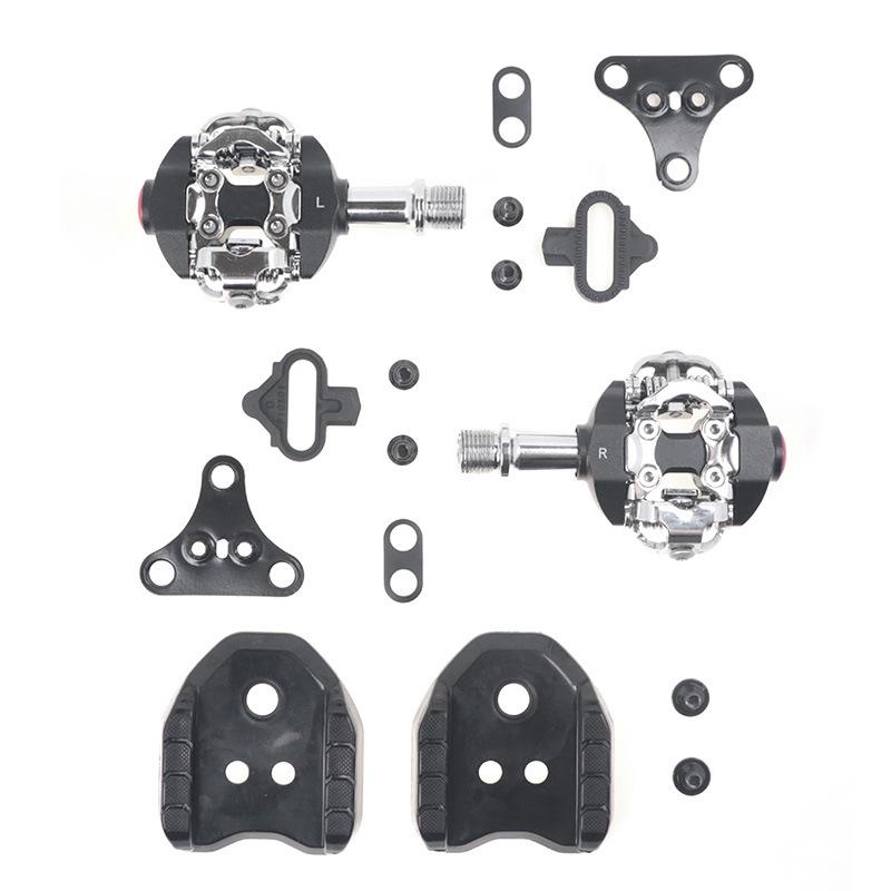 Aluminum Alloy Self-Locking Mountain Bike Pedals for Shimano SPD Cleat System