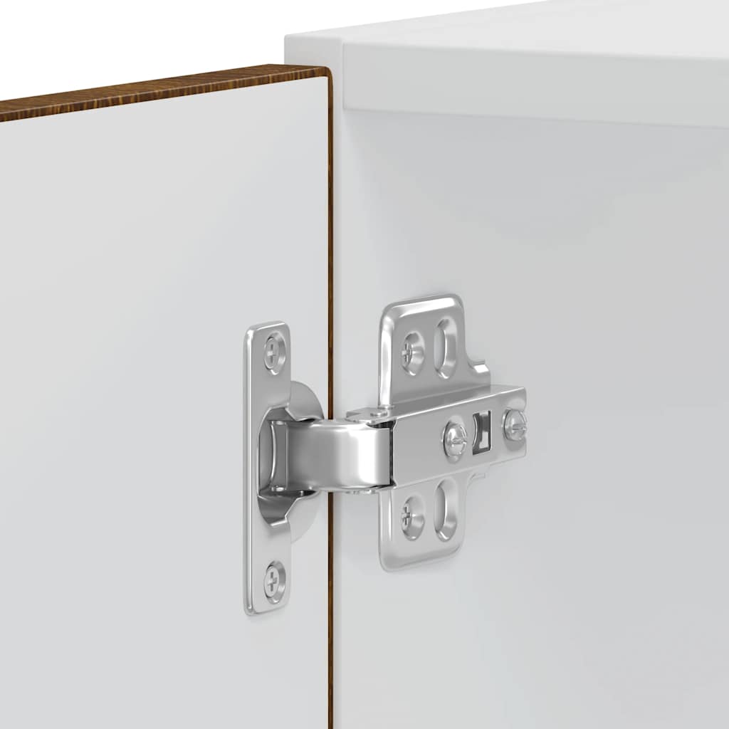 Muebles de Cocina Kalmar 2 uds Tablero de Partículas Efecto Roble Marrón