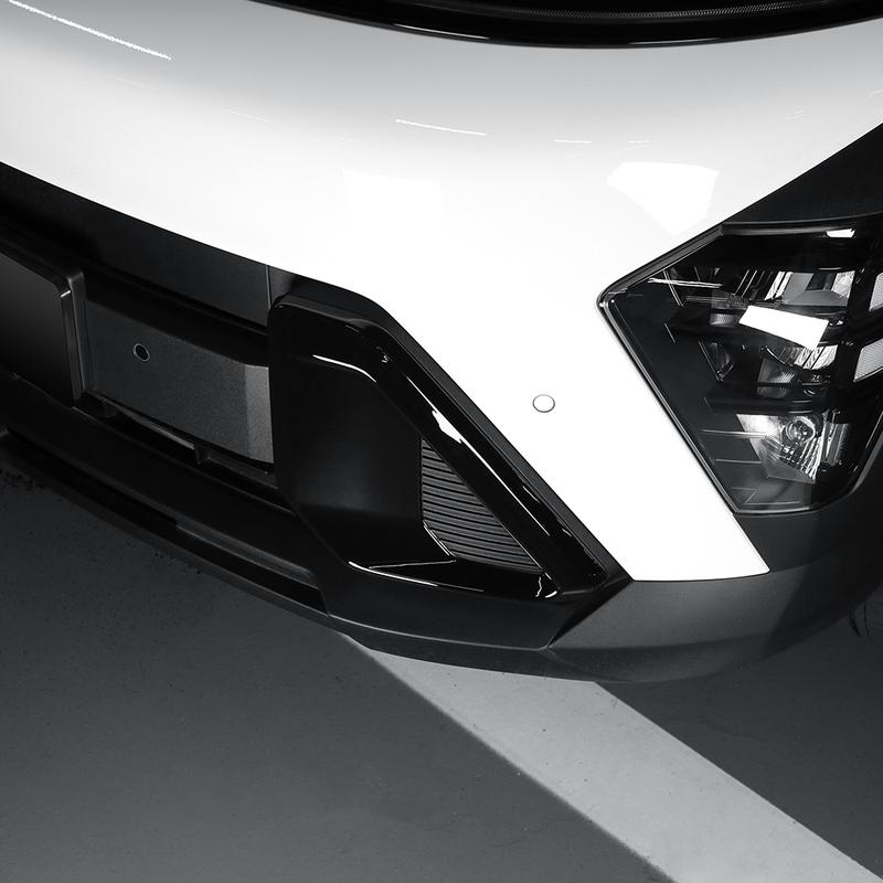 Car Decoration Front Fog Light Trim Cover For Hyundai KONA SX2 2024-2026 Cars Accessories Styling Upgrade Modify A Car