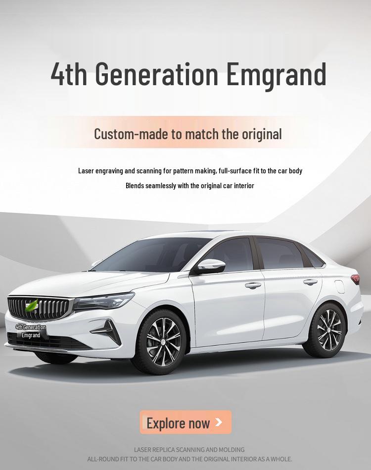 2026 Geely Emgrand 4th Gen Universal Seat Covers - Full Coverage for All Seasons